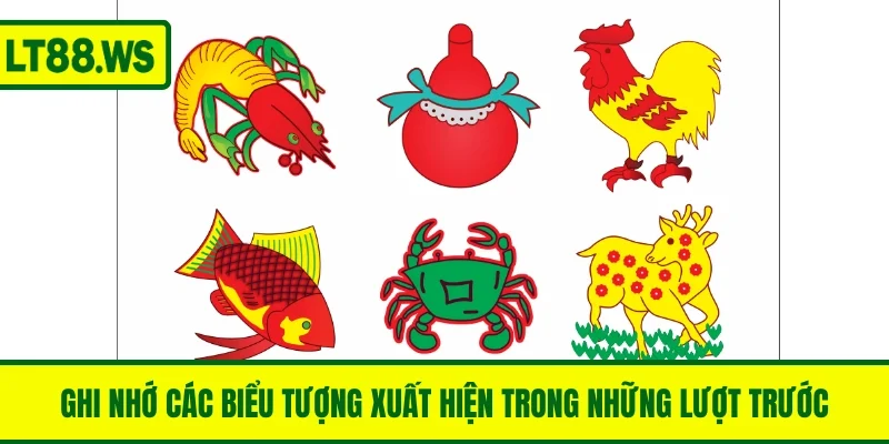 Ghi nhớ các biểu tượng xuất hiện trong những lượt trước